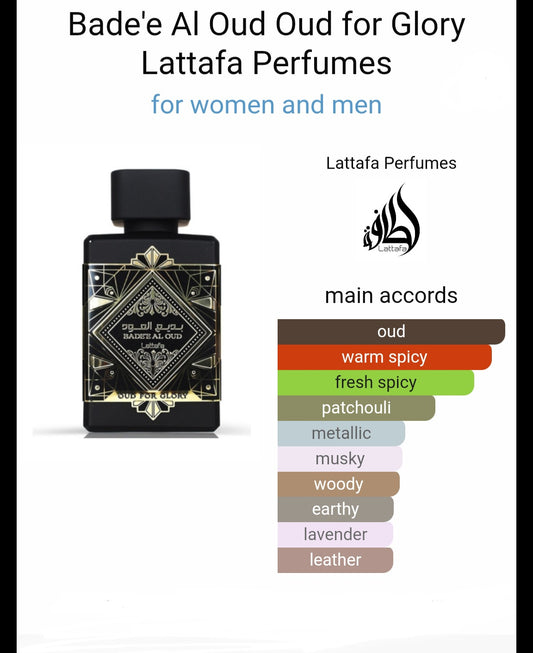 Bade'e Al Oud Oud for Glory by Lattafa