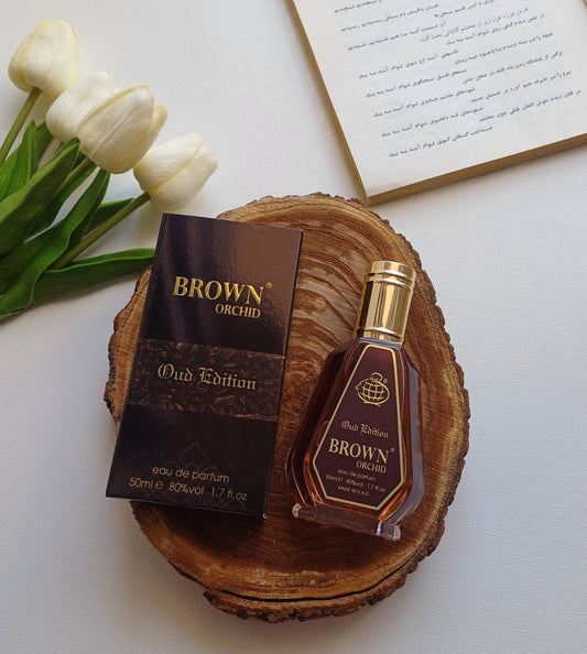 Brown Orchid Oud Edition by Fragrance World 50ml